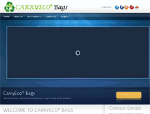 Tablet Screenshot of carryecobags.in